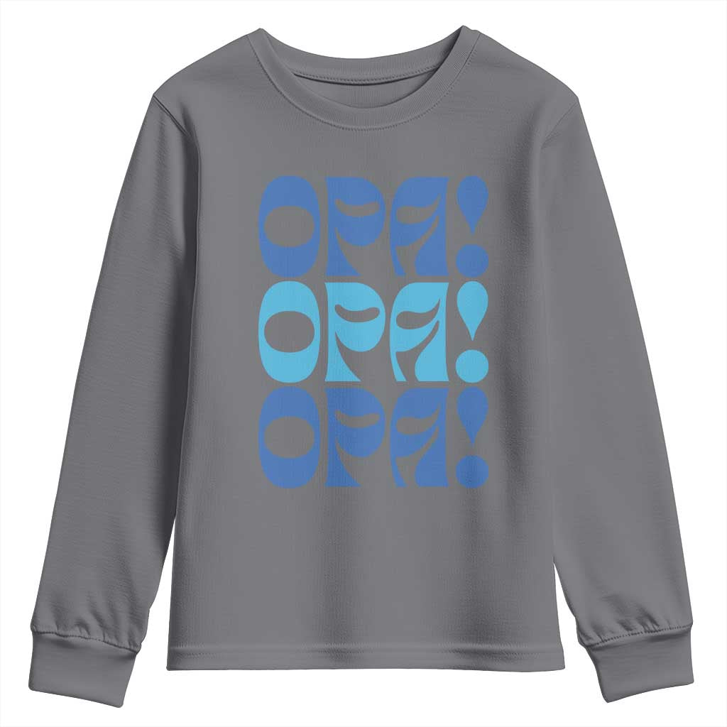 Greek Oops Opa Youth Sweatshirt