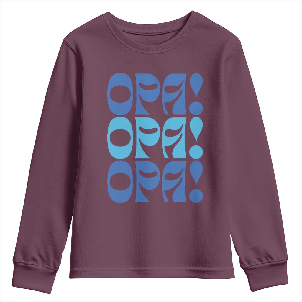 Greek Oops Opa Youth Sweatshirt