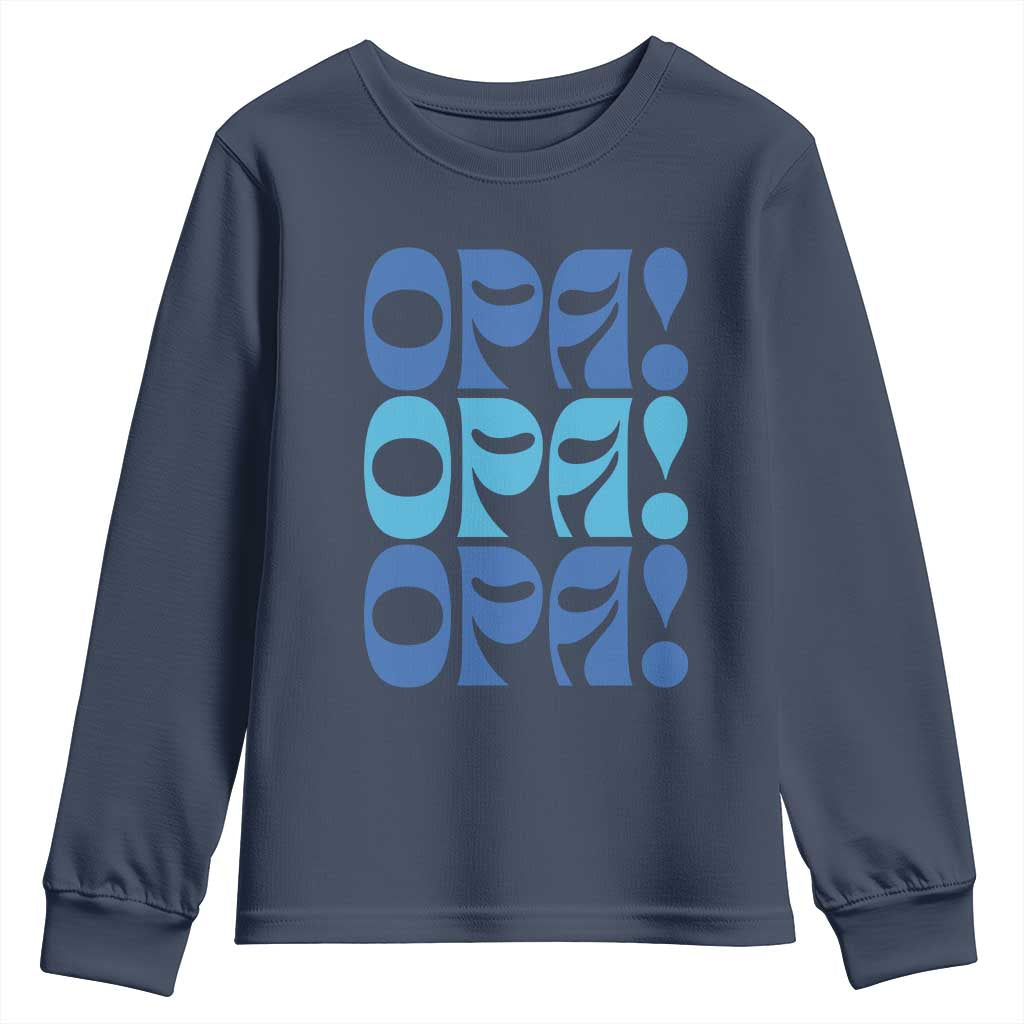 Greek Oops Opa Youth Sweatshirt