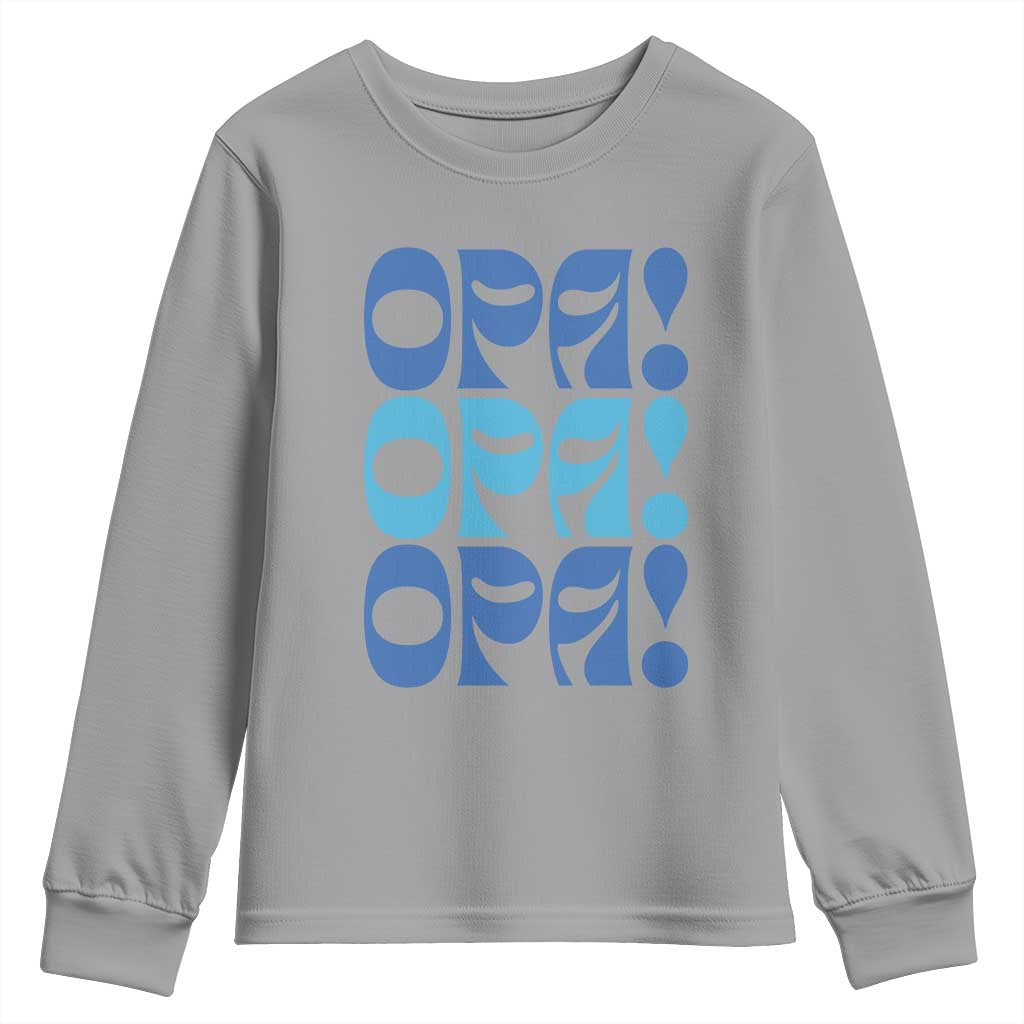 Greek Oops Opa Youth Sweatshirt