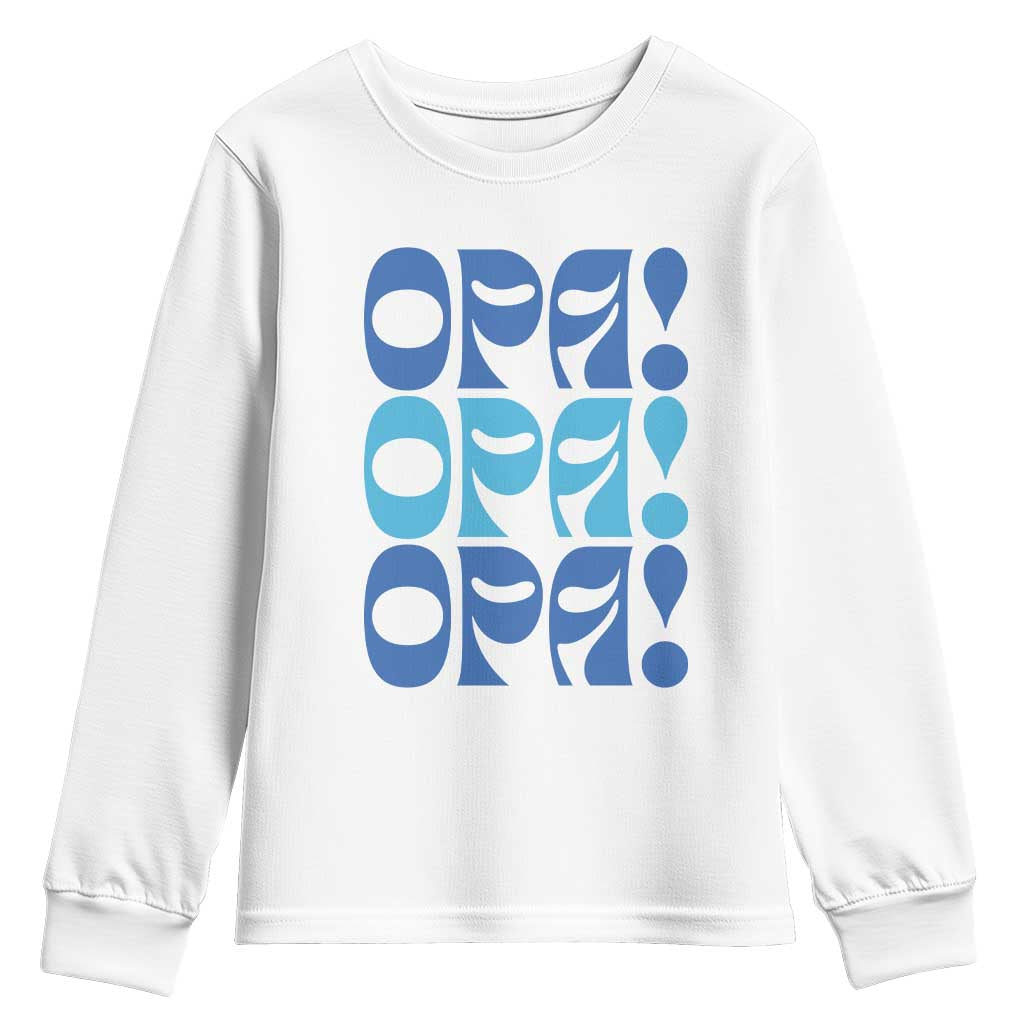 Greek Oops Opa Youth Sweatshirt