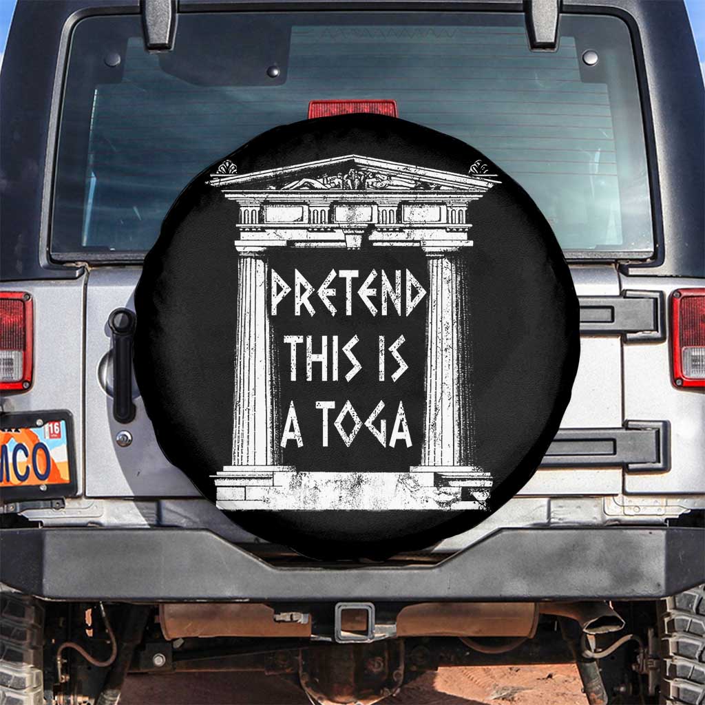 Greek Pride Spare Tire Cover Pretend This Is A Toga Party