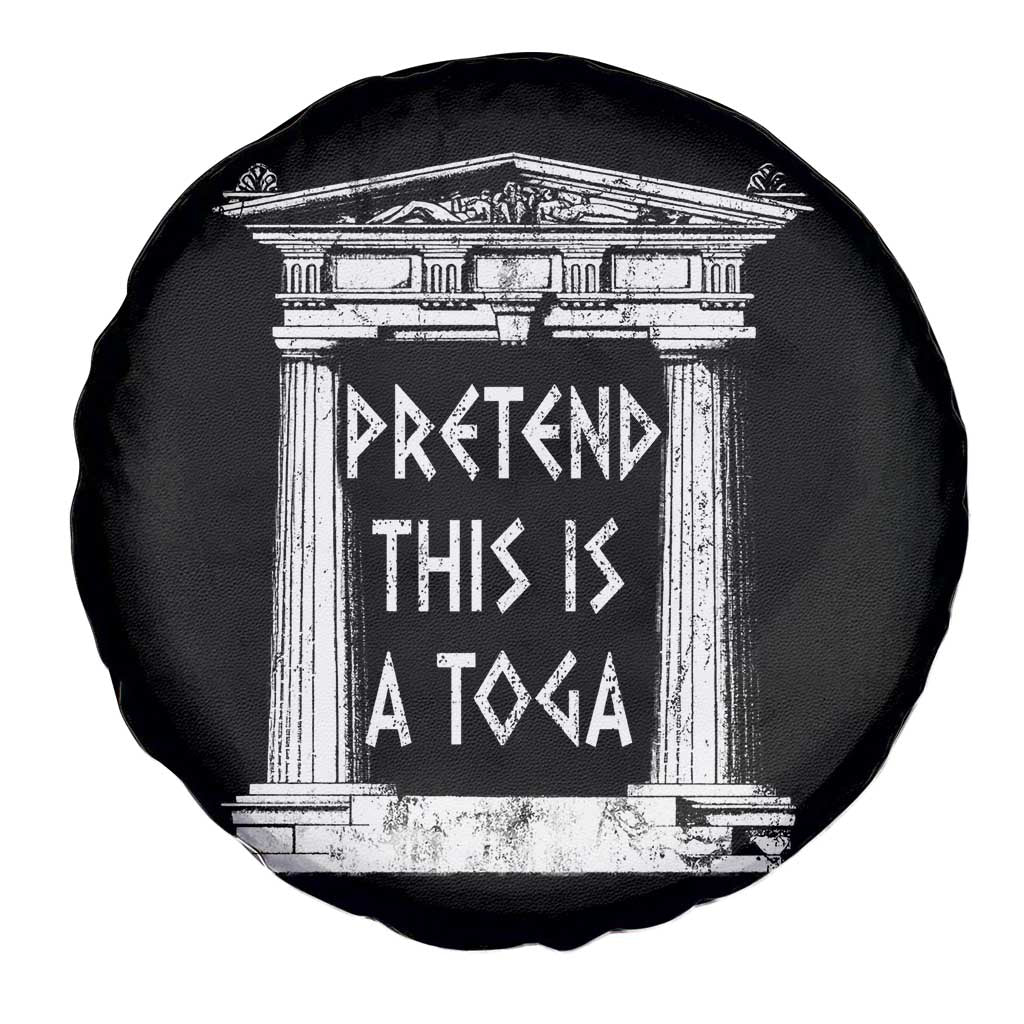 Greek Pride Spare Tire Cover Pretend This Is A Toga Party