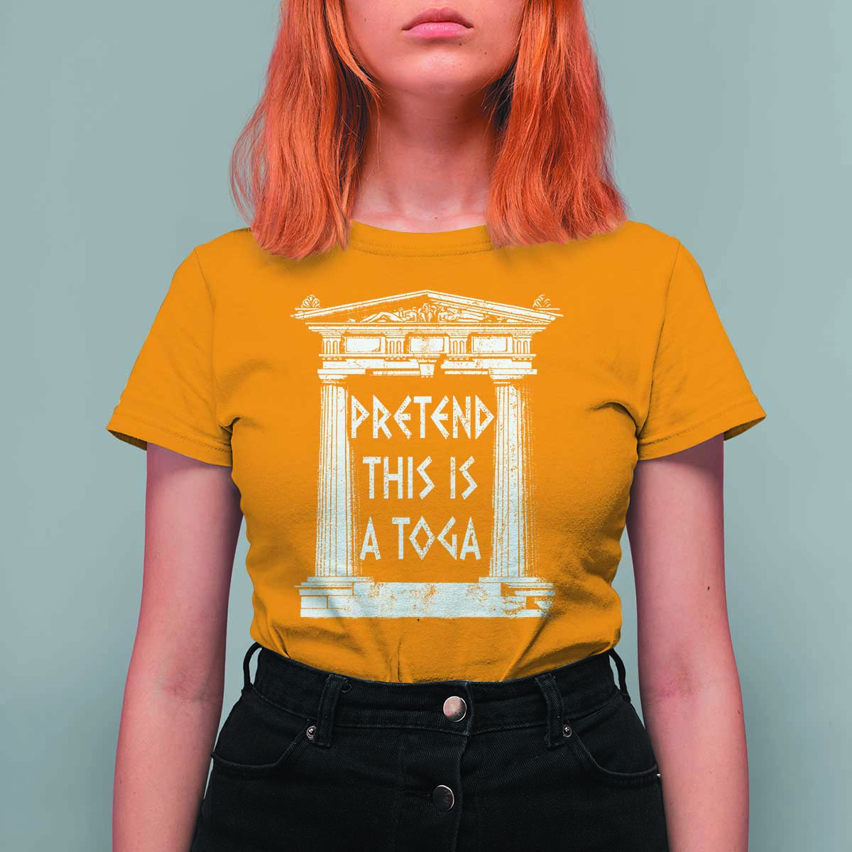 Greek Pride T Shirt For Women Pretend This Is A Toga Party