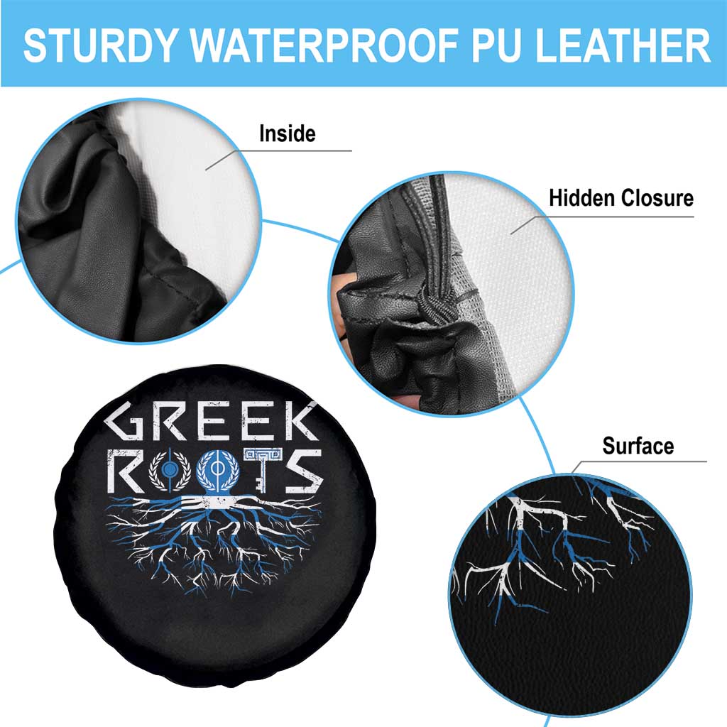 Greek Roots Pride Spare Tire Cover