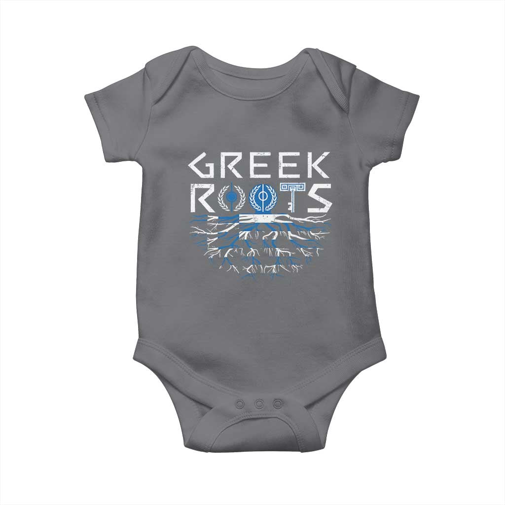 Greek Roots Pride Baby Onesie