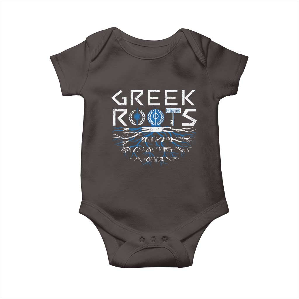 Greek Roots Pride Baby Onesie