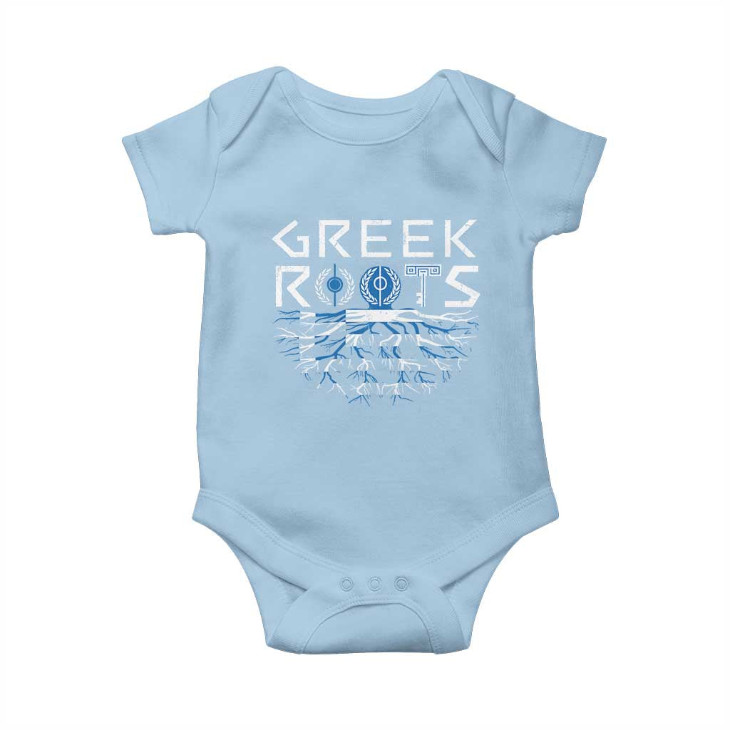 Greek Roots Pride Baby Onesie