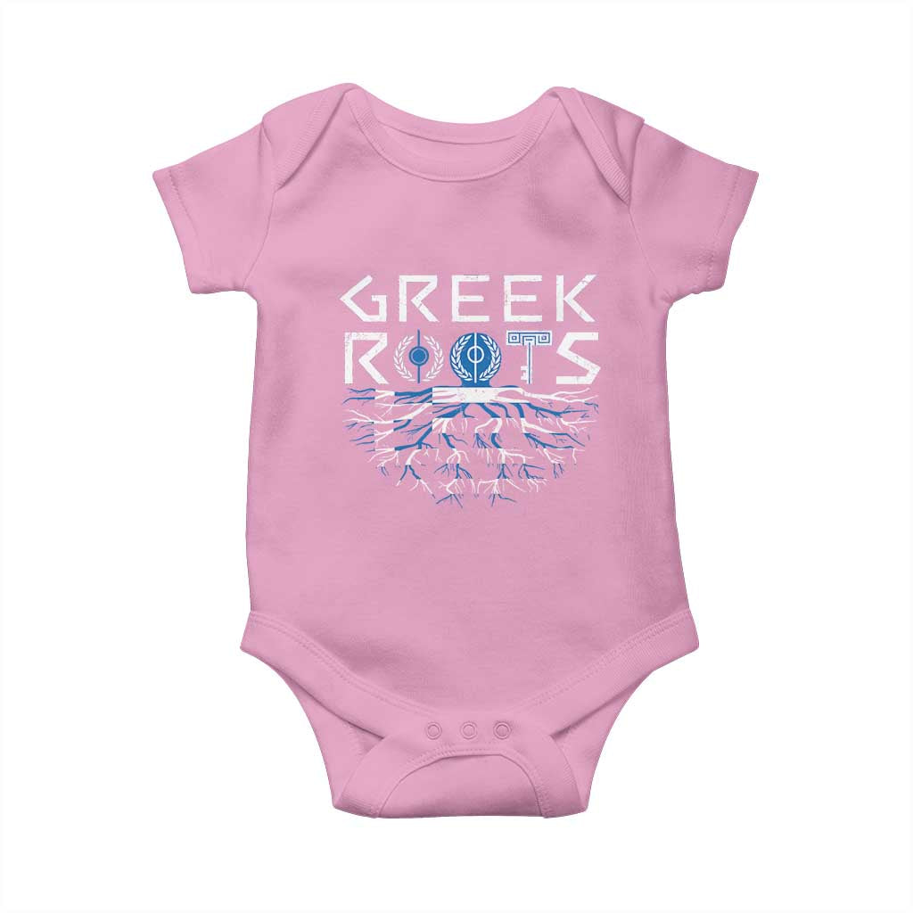 Greek Roots Pride Baby Onesie