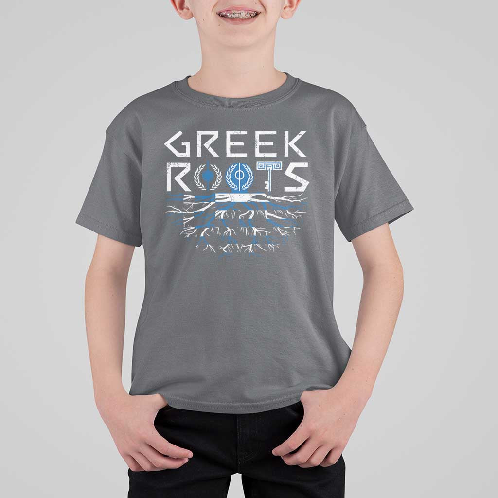 Greek Roots Pride T Shirt For Kid
