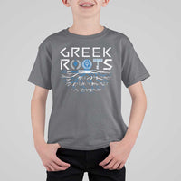 Greek Roots Pride T Shirt For Kid
