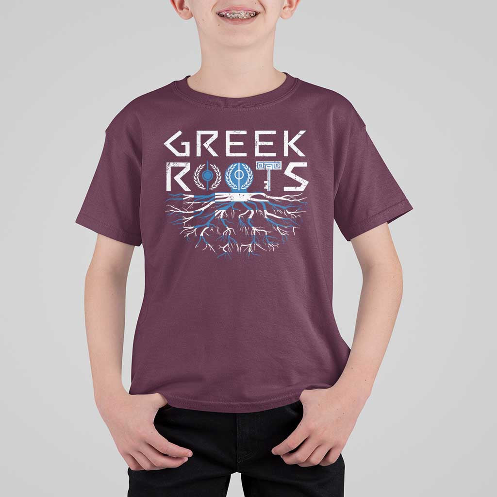 Greek Roots Pride T Shirt For Kid