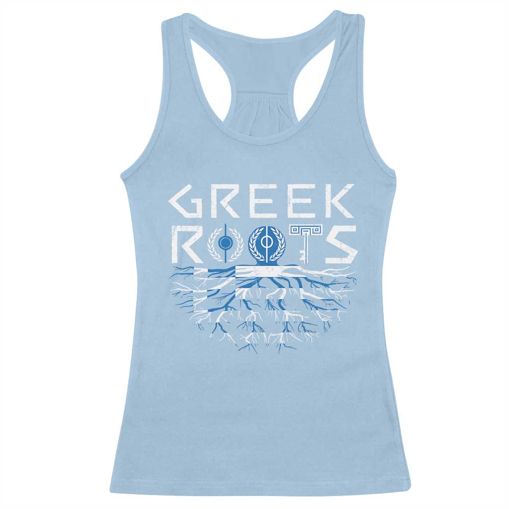 Greek Roots Pride Racerback Tank Top
