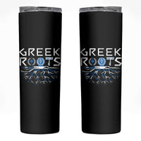 Greek Roots Pride Skinny Tumbler