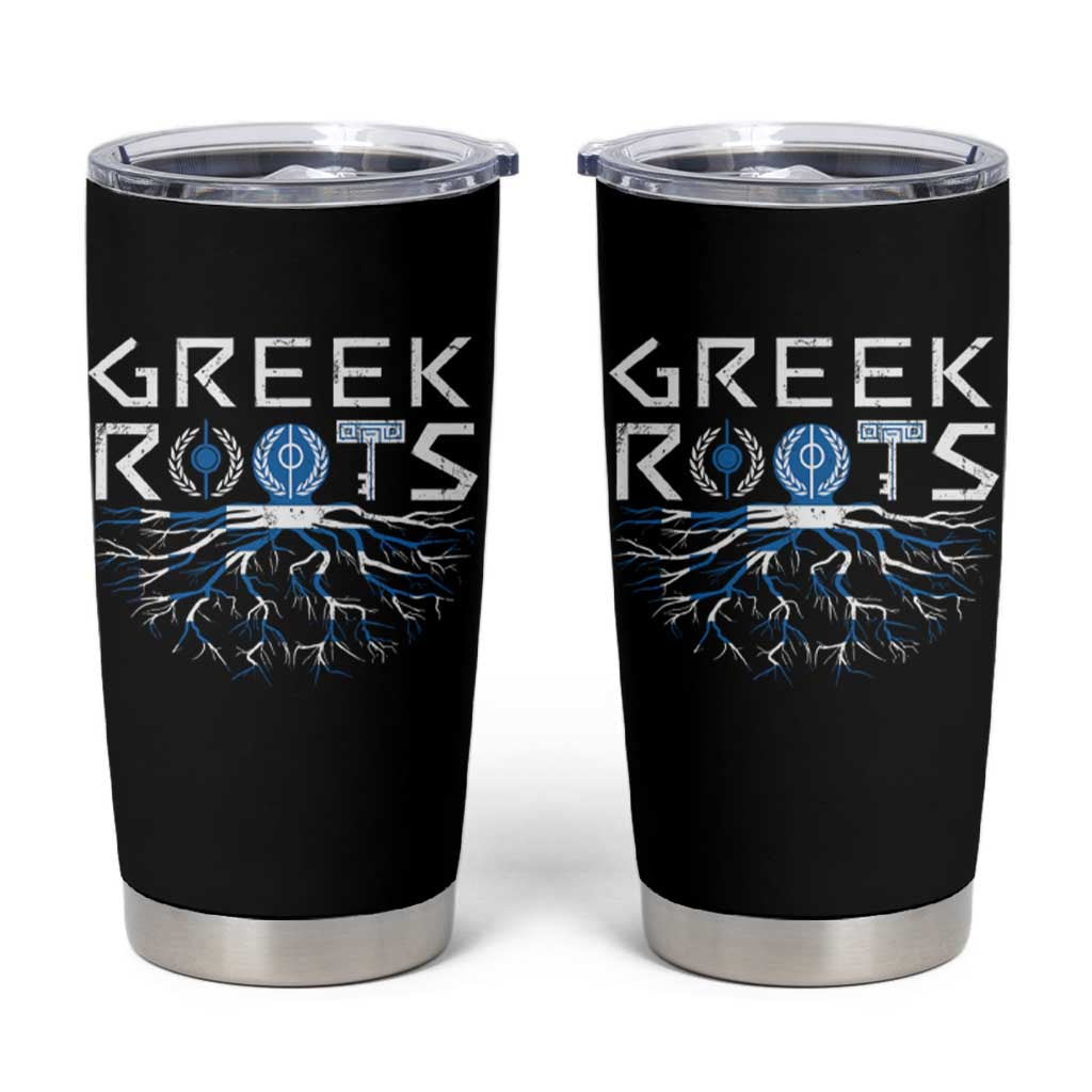 Greek Roots Pride Tumbler Cup