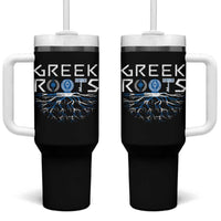 Greek Roots Pride Tumbler With Handle