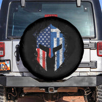 Greek American Pride Spare Tire Cover Greece Spartan Helmet
