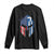 Greek American Pride Long Sleeve Shirt Greece Spartan Helmet