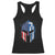 Greek American Pride Racerback Tank Top Greece Spartan Helmet