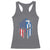 Greek American Pride Racerback Tank Top Greece Spartan Helmet