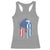 Greek American Pride Racerback Tank Top Greece Spartan Helmet