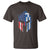 Greek American Pride T Shirt Greece Spartan Helmet