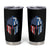 Greek American Pride Tumbler Cup Greece Spartan Helmet