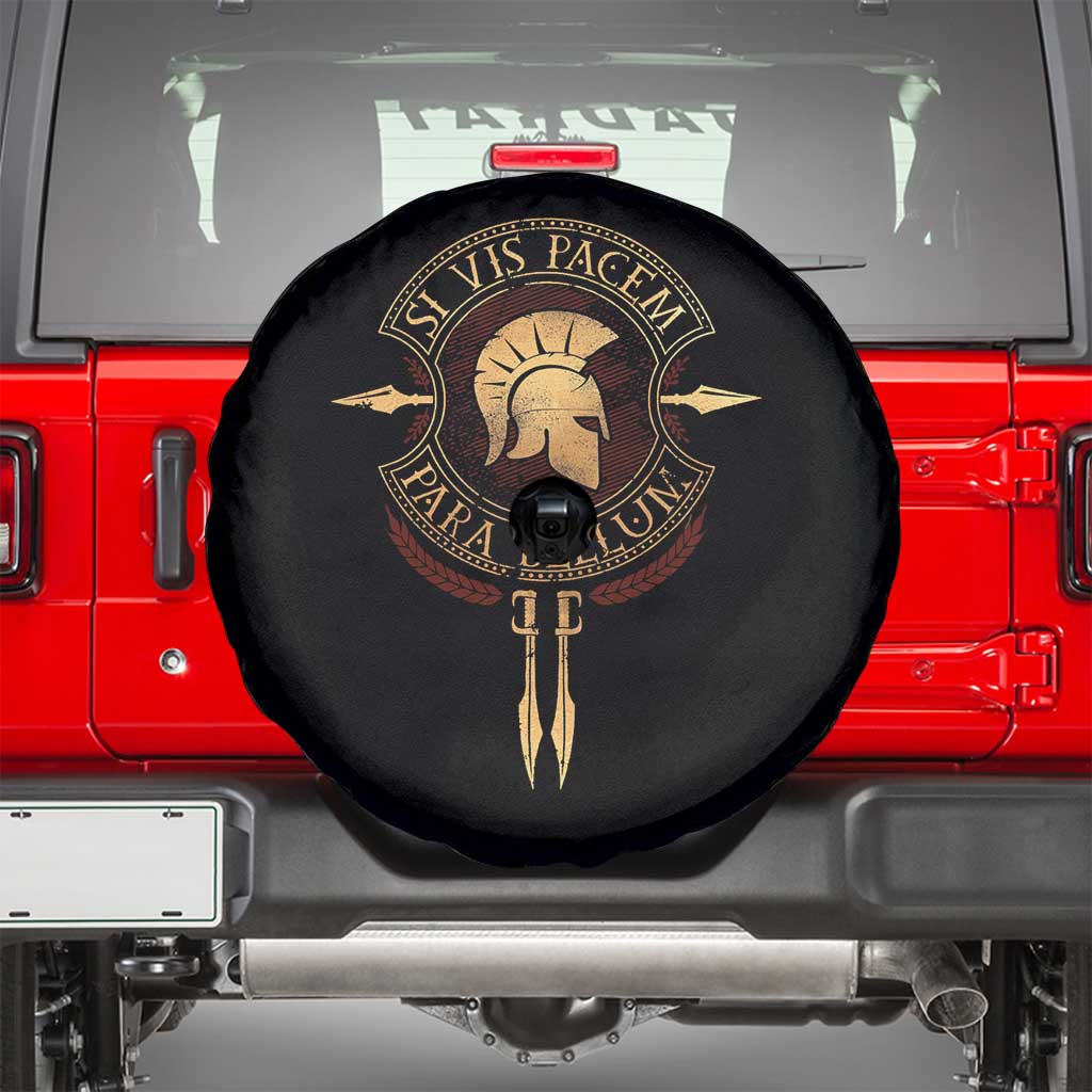 Sparta Greek Spare Tire Cover Si Vis Pacem Para Bellum