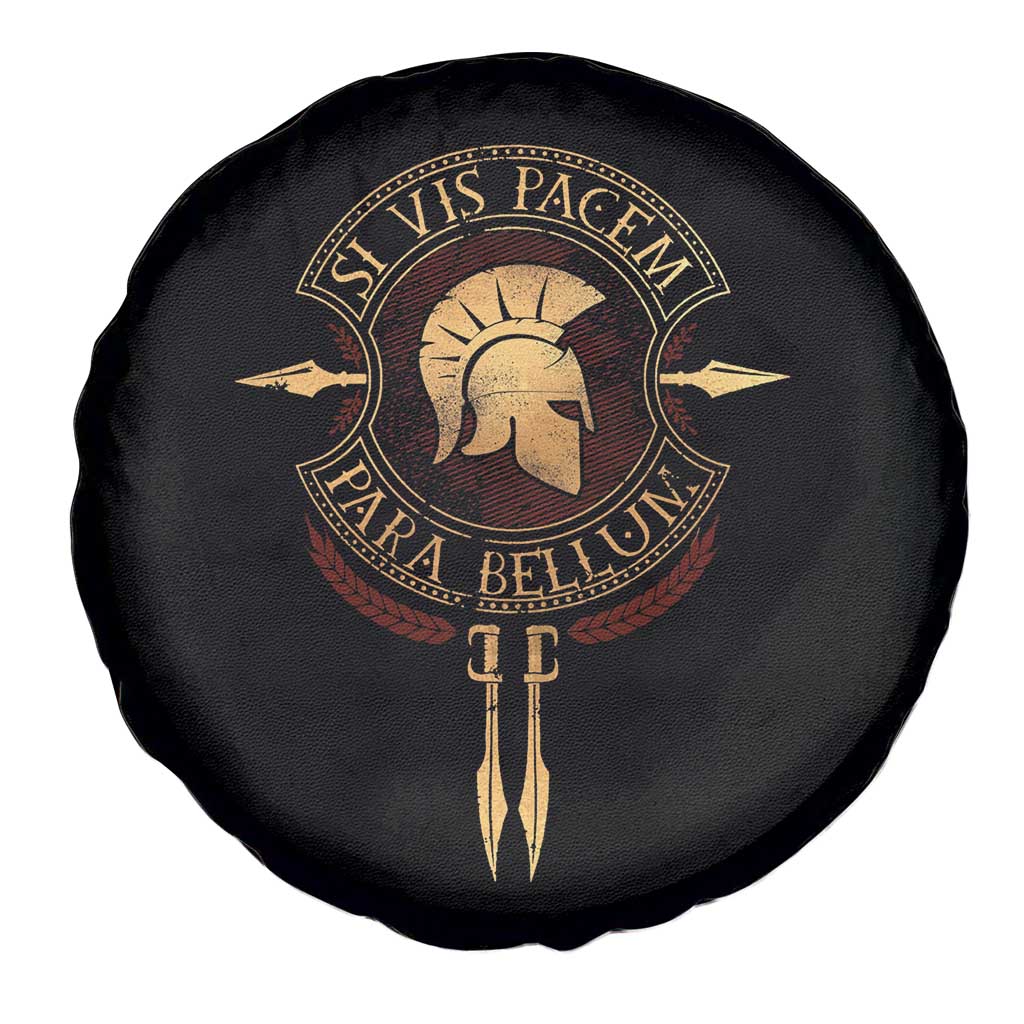 Sparta Greek Spare Tire Cover Si Vis Pacem Para Bellum