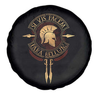 Sparta Greek Spare Tire Cover Si Vis Pacem Para Bellum