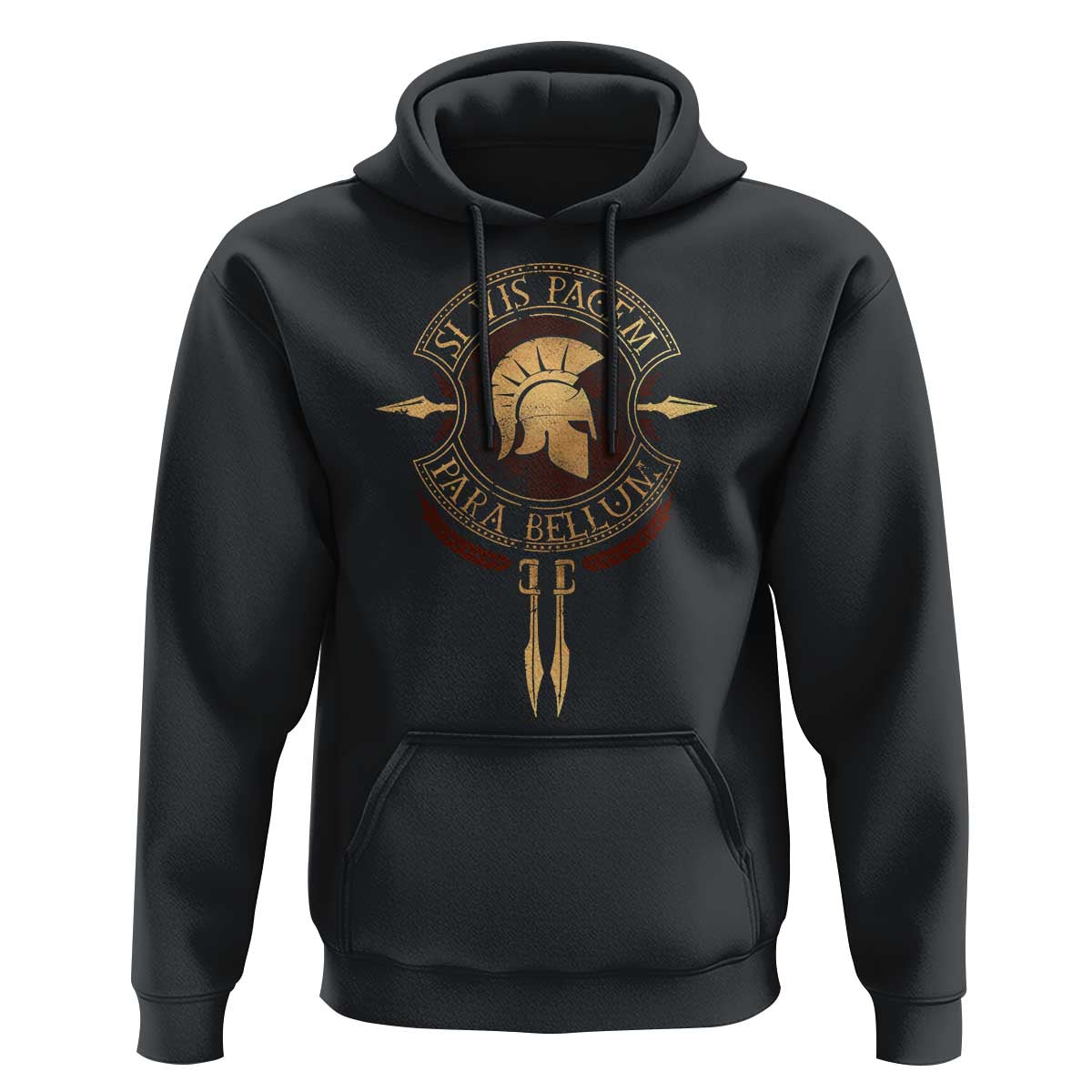 Sparta Greek Hoodie Si Vis Pacem Para Bellum