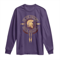 Sparta Greek Long Sleeve Shirt Si Vis Pacem Para Bellum