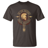 Sparta Greek T Shirt Si Vis Pacem Para Bellum