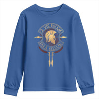 Sparta Greek Youth Sweatshirt Si Vis Pacem Para Bellum