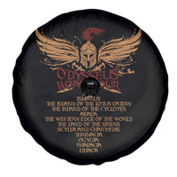 Odysseus World Tour Spare Tire Cover Ancient Greek Epic Mythlogy