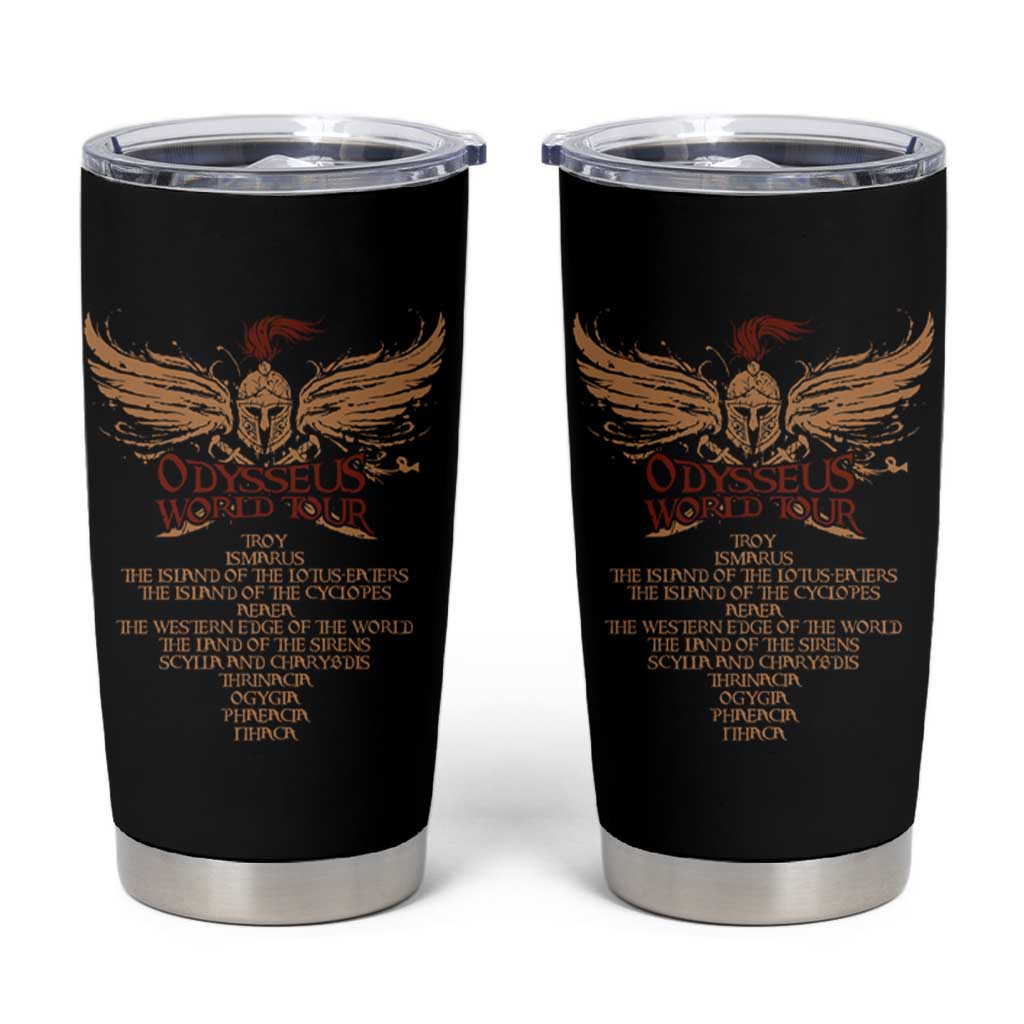 Odysseus World Tour Tumbler Cup Ancient Greek Epic Mythlogy