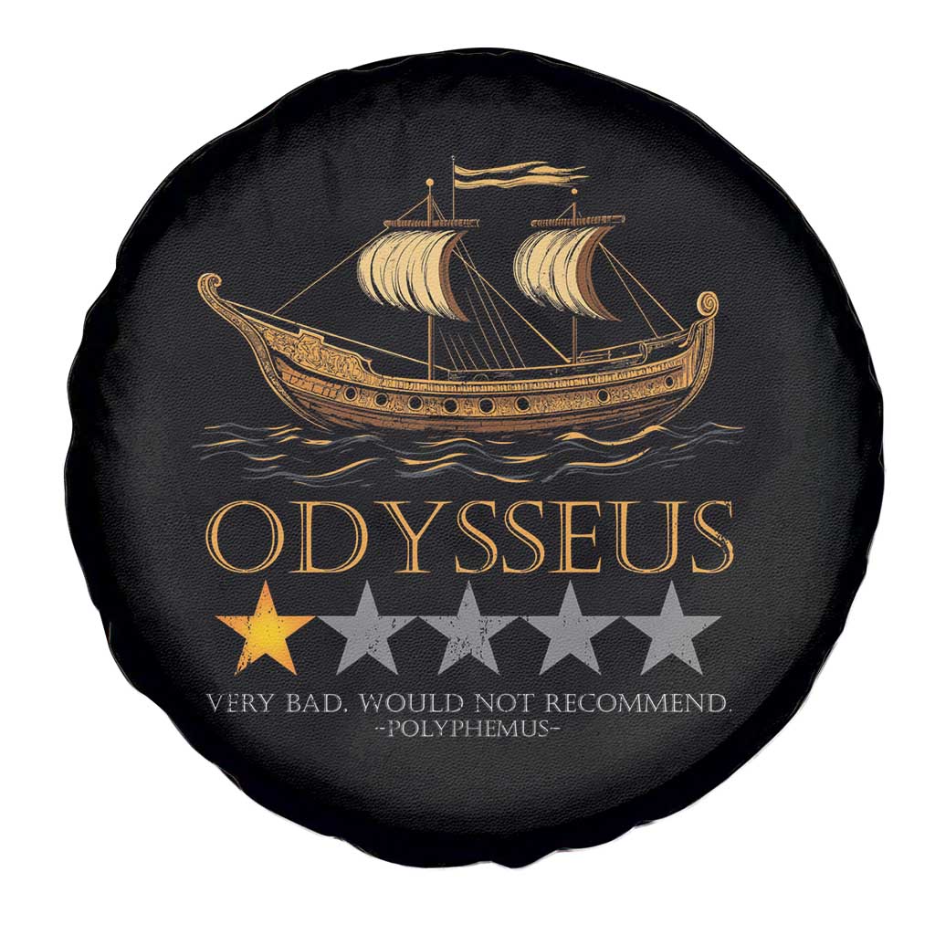 Funny Odysseus Spare Tire Cover Very Bad Not Recommend Ancient Greek Mythology Meme