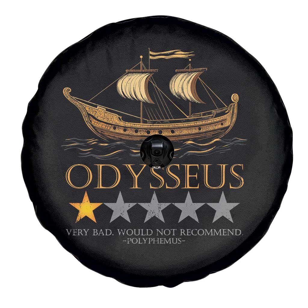 Funny Odysseus Spare Tire Cover Very Bad Not Recommend Ancient Greek Mythology Meme
