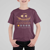 Funny Odysseus T Shirt For Kid Very Bad Not Recommend Ancient Greek Mythology Meme