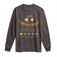 Funny Odysseus Long Sleeve Shirt Very Bad Not Recommend Ancient Greek Mythology Meme