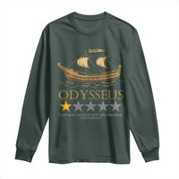 Funny Odysseus Long Sleeve Shirt Very Bad Not Recommend Ancient Greek Mythology Meme