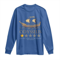 Funny Odysseus Long Sleeve Shirt Very Bad Not Recommend Ancient Greek Mythology Meme