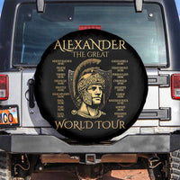 Funny Alexander The Great World Tour Spare Tire Cover Ancient Greek History