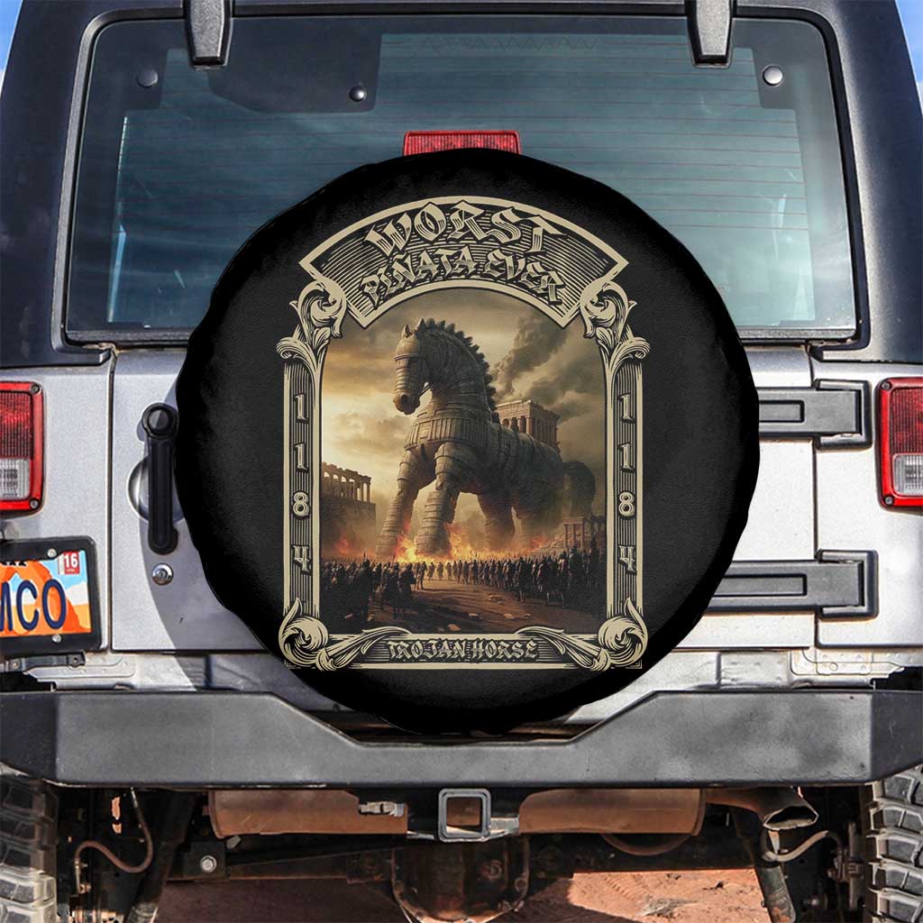 Trojan Horse Spare Tire Cover Ancient Greek Epic Mythlogy History Lover