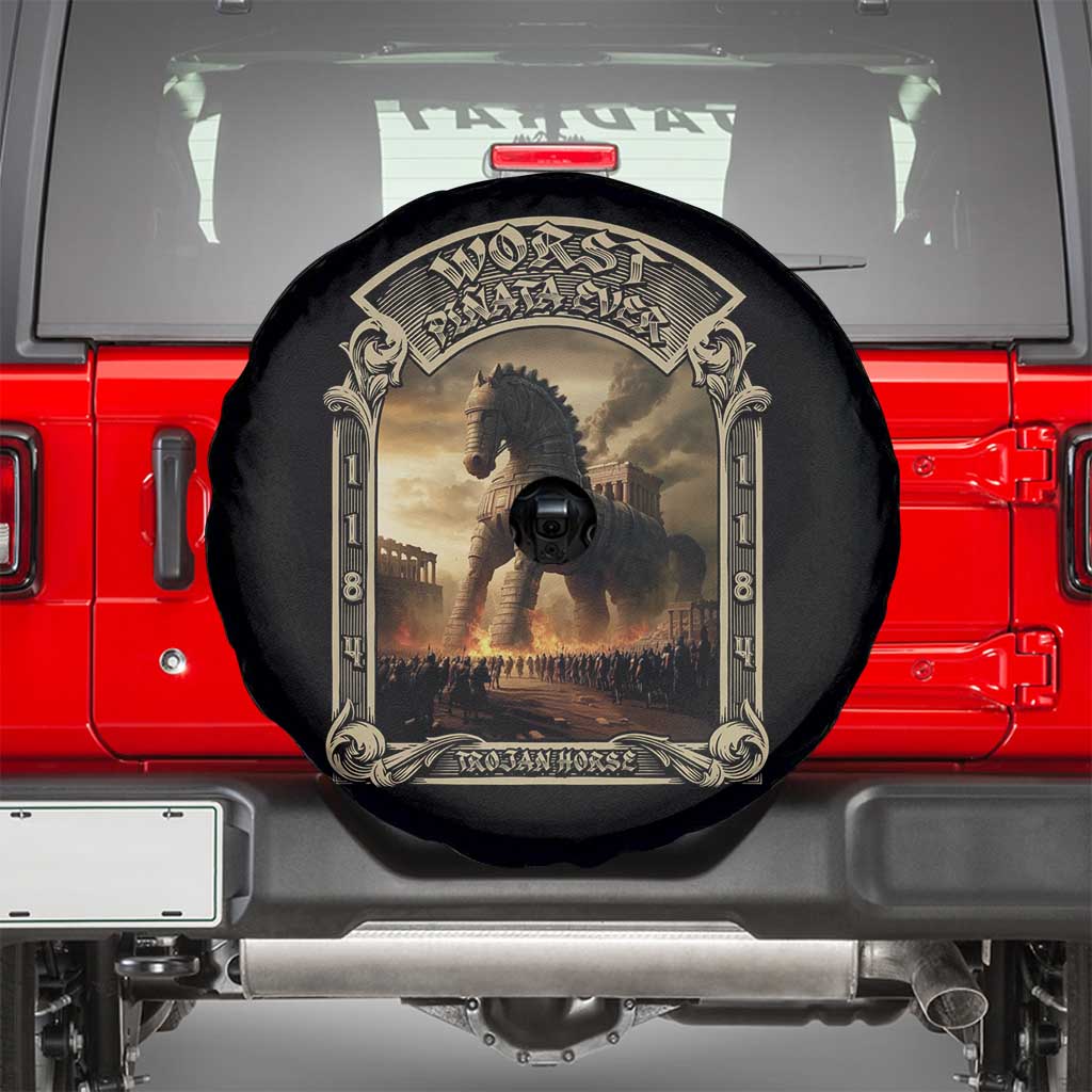 Trojan Horse Spare Tire Cover Ancient Greek Epic Mythlogy History Lover