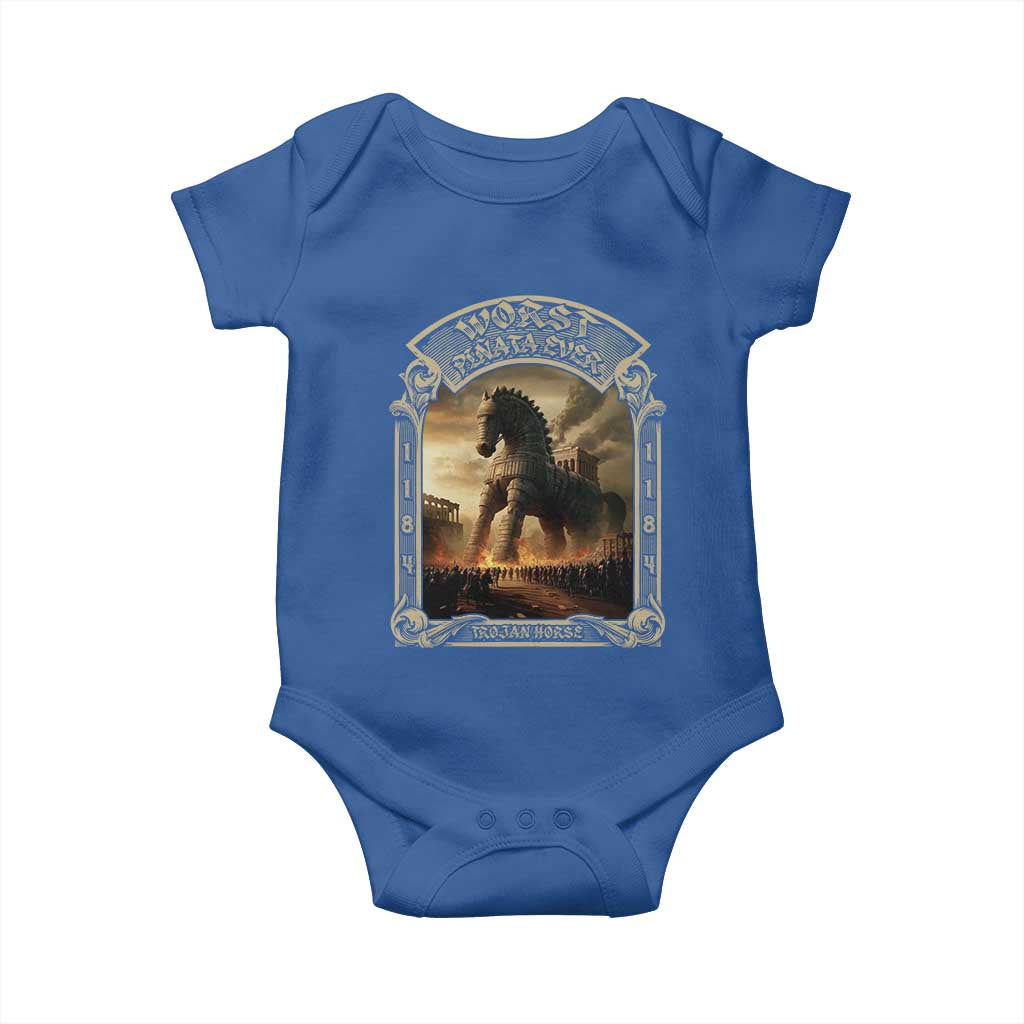 Trojan Horse Baby Onesie Ancient Greek Epic Mythlogy History Lover