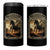 Trojan Horse 4 in 1 Can Cooler Tumbler Ancient Greek Epic Mythlogy History Lover