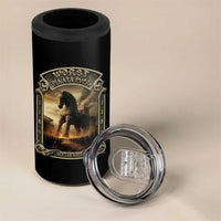 Trojan Horse 4 in 1 Can Cooler Tumbler Ancient Greek Epic Mythlogy History Lover