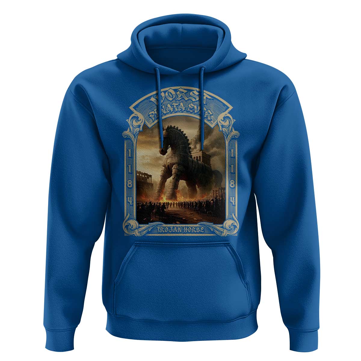 Trojan Horse Hoodie Ancient Greek Epic Mythlogy History Lover