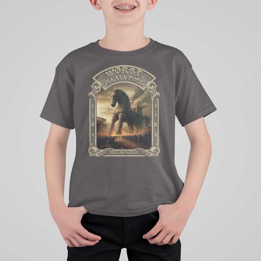 Trojan Horse T Shirt For Kid Ancient Greek Epic Mythlogy History Lover